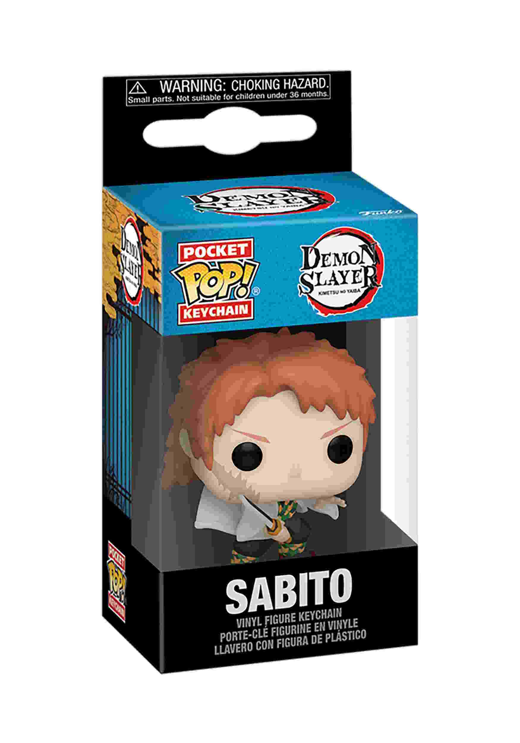 LLAVERO FUNKO POP - DEMON SLAYER - SABITO - 1