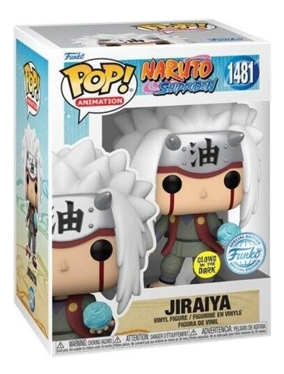 FUNKO POP NARUTO SHIPPUDEN - JIRAIYA W RASENGAN GLOW (1481) - 1