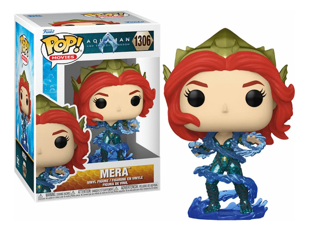 FUNKO POP AQUAMAN LOST KINGDOM AQUAMAN MERA (1306) - 1