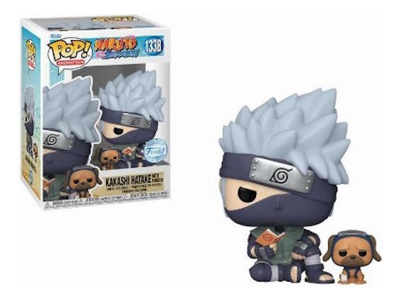 FUNKO POP NARUTO SHIPPUDEN - KAKASHI W PAKKUN (1338) SPECIAL - 1