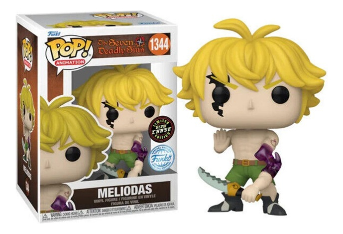 FUNKO POP - 7 PECADOS CAPITALES - MELIODAS (1344) CHASE SP - 1