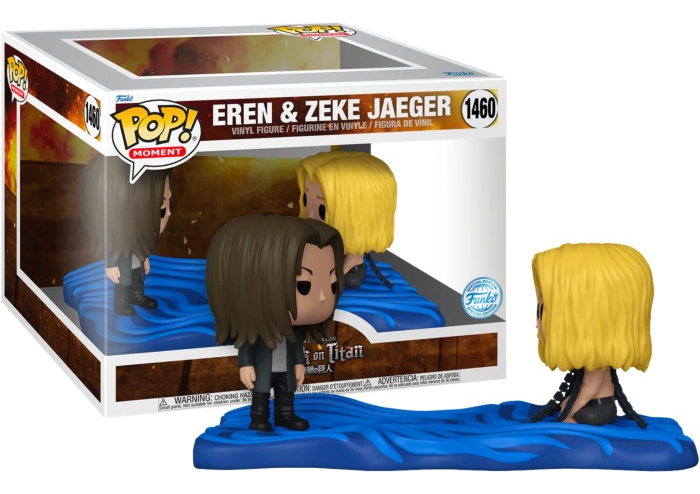 FUNKO POP MOMENT - ATTACK ON TITAN - EREN Y ZEKE JAEGER 1460 - 1