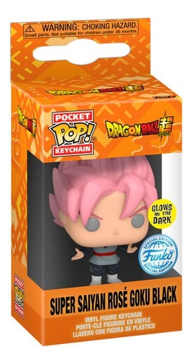 LLAVERO FUNKO - SUPER SAIYAN ROSE GOKU BLACK - GLOW SPECIAL - 1