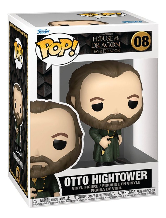 FUNKO POP - GOT HOUSE OF DRAGON - OTTO HIGHTOWER (08) - 1