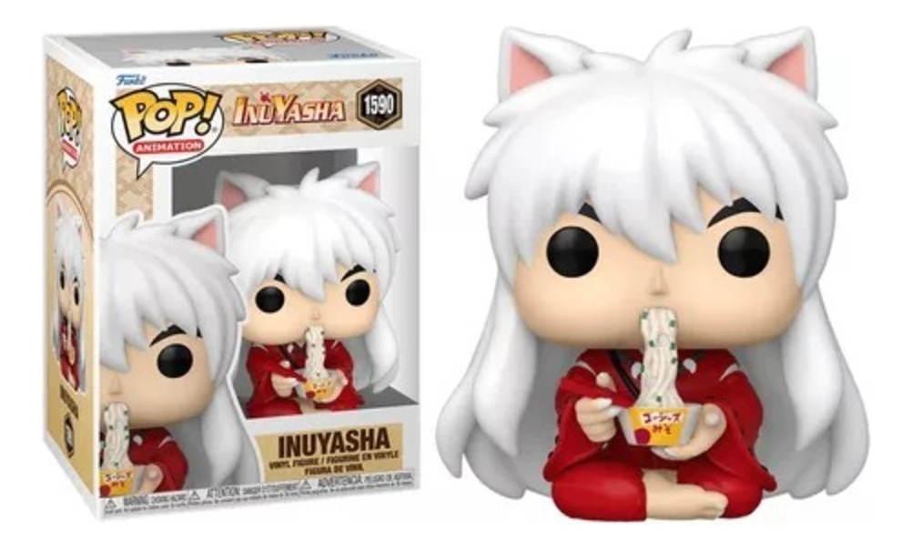 FIGURA COLECCIONABLE FUNKO POP INUYASHA WITH NOODLES (1590) - 1
