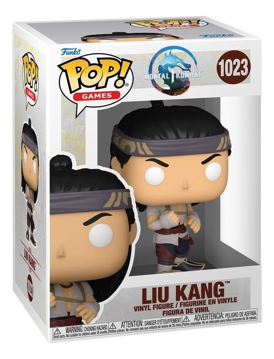 FIGURA COLECCIONABLE FUNKO POP MORTAL 1 KOMBAT LIU KANG 1023 - 1