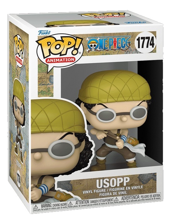 FIGURA COLECCIONABLE FUNKO POP ONE PIECE USOPP W GLASSES 1774 - 1