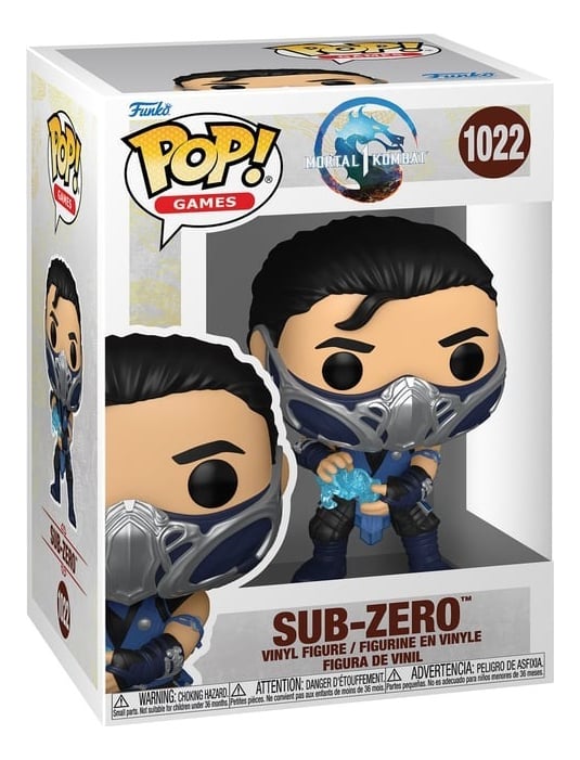 FIGURA COLECCIONABLE FUNKO POP MORTAL 1 KOMBAT SUB ZERO 1022 - 1