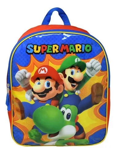 MOCHILA BIOWORLD LICENCIADA - SUPER MARIO Y AMIGOS - 1