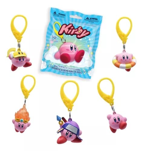 LLAVERO JUST TOYS - KIRBY - 1 UNIDAD - MODELO AL AZAR - 1