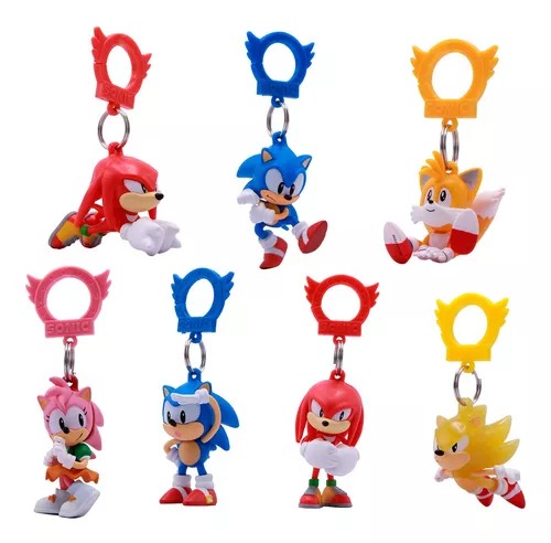 LLAVERO JUST TOYS - SONIC - 1 UNIDAD - MODELO AL AZAR - 1