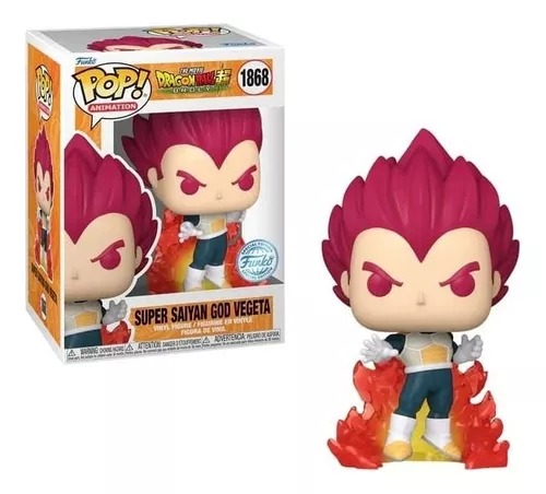 FUNKO POP - DRAGON BAL Z SUPER BROLY - SS GOD VEGETA 1868 SPECIAL - 1