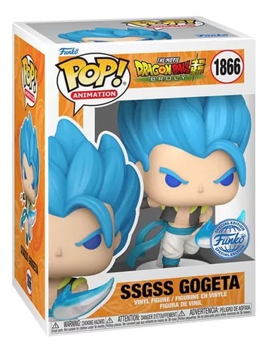 FUNKO POP - DRAGON BAL Z SUPER - SSGSS GOGETA (1866) - 1