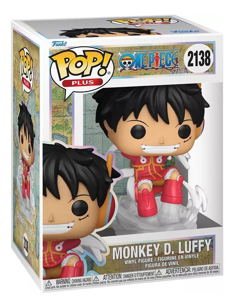 FUNKO POP PLUS ONE PIECE EGGHEAD ISLAND MONKEY D LUFFY 2138 - 1