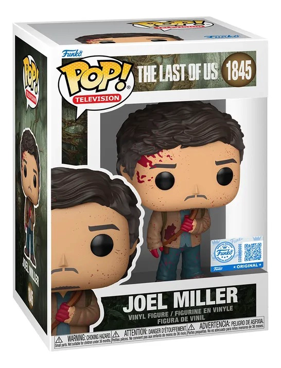 FUNKO POP THE LAST OF US JOEL MILLER EXCLUSIVE (PEDRO PASCAL) - 1