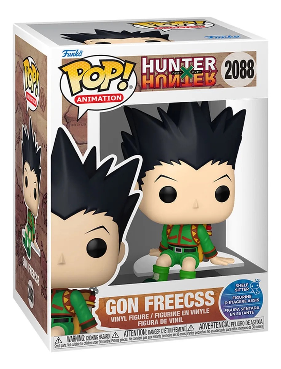 FUNKO POP! VINYL HUNTER X HUNTER - GON FREECSS SENTADO - 1