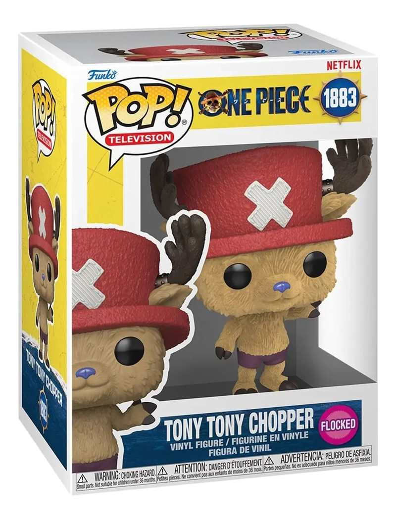 FUNKO POP - ONE PIECE LIVE ACTION - CHOPPER FLOCKED - 1