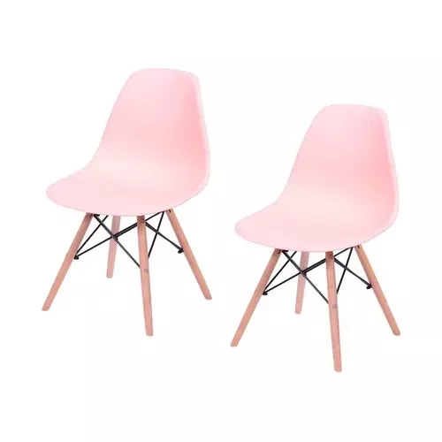 PACK X4 SILLA EAMES COMEDOR O TERRAZA - 4