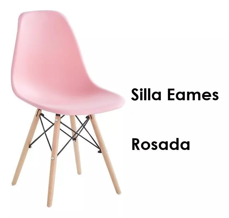 PACK X4 SILLA EAMES COMEDOR O TERRAZA - 5