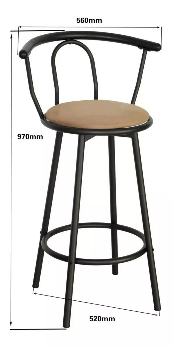 SILLA MG CAFE BAR GIRATORIA - 4