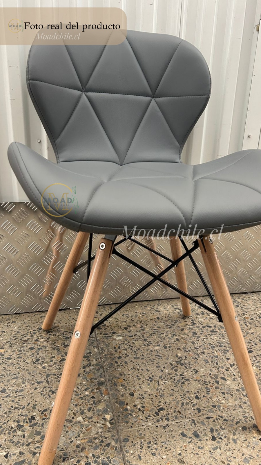 PACK X6 SILLA EAMES ACOLCHADA RADAR - 3