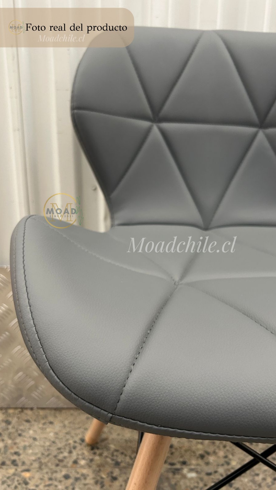 PACK X6 SILLA EAMES ACOLCHADA RADAR - 4