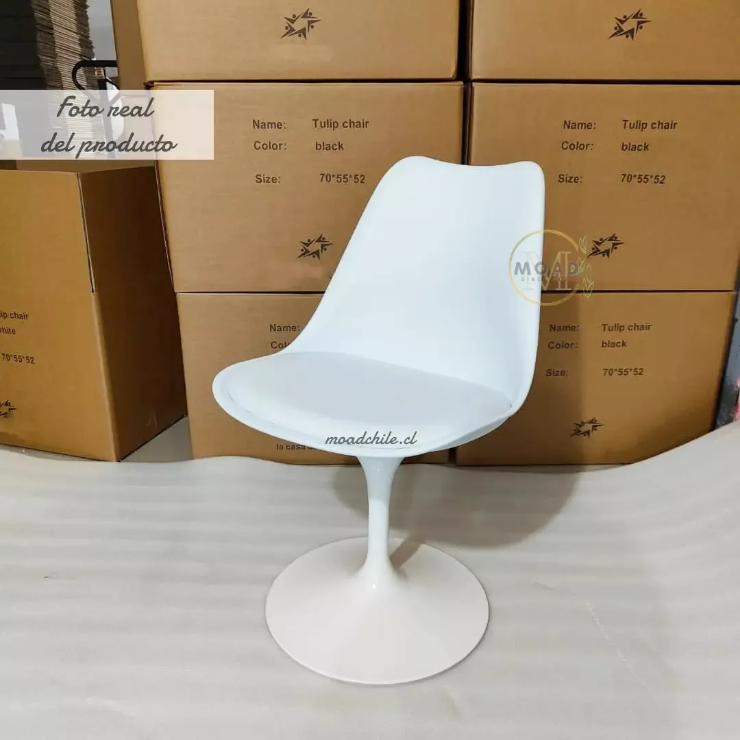 SILLA COMEDOR TULIP CON BASE TULIP NÓRDICA - 3