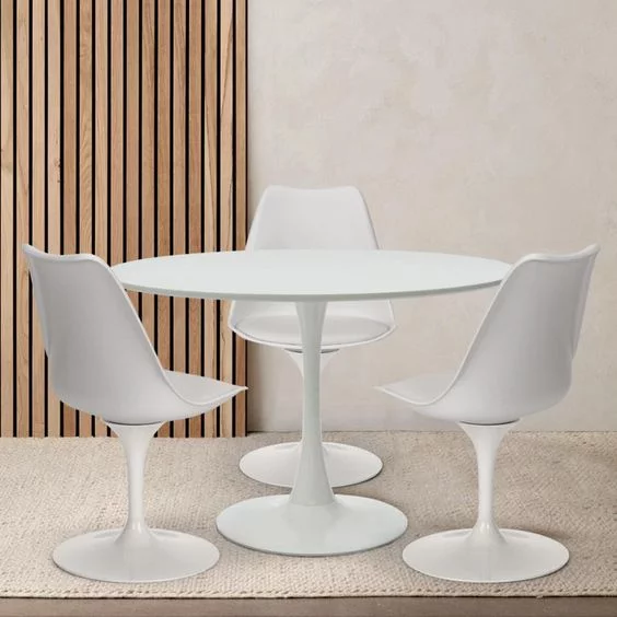 SILLA COMEDOR TULIP CON BASE TULIP NÓRDICA - 6