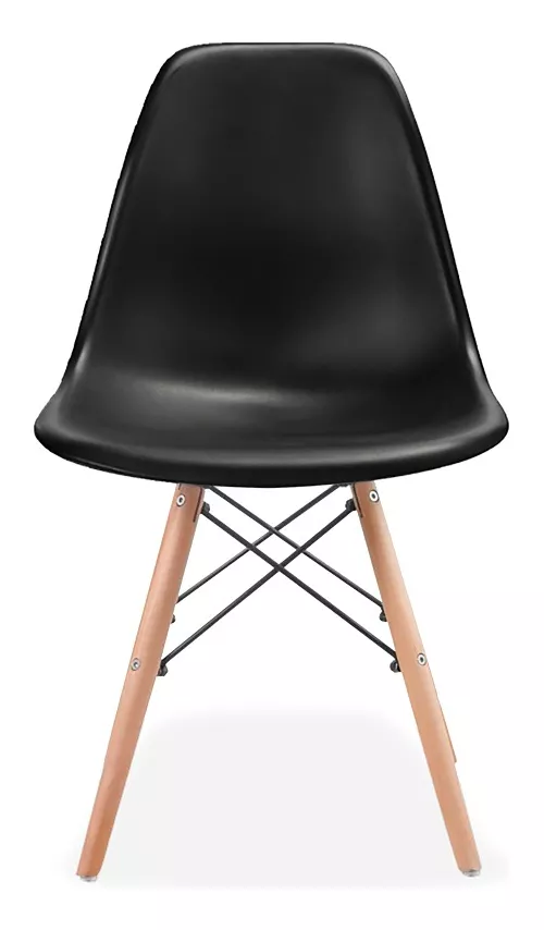 PACK X2 SILLA DE COMEDOR EAMES CLASICA ESTRUCTURA PVC - 5