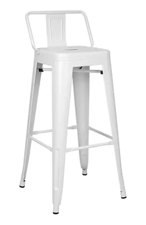 TABURETE METÁLICO CON RESPALDO TOLIX 66CM - 5