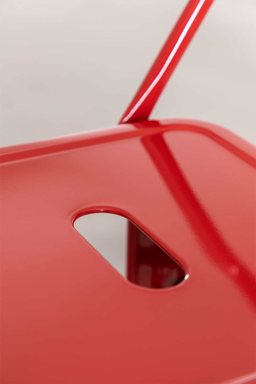 TABURETE METÁLICO CON RESPALDO TOLIX 66CM - 6
