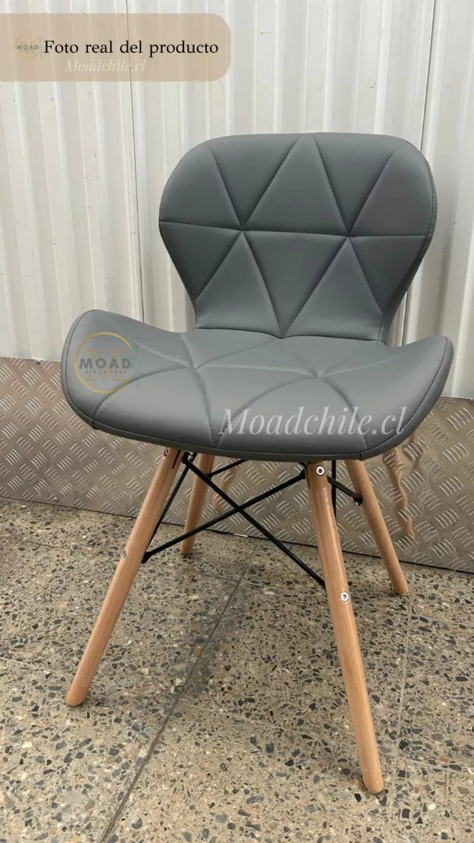 PACK MANICURISTA MARIPOSA CON SILLA FIJA RADAR EAMES GRIS - 3
