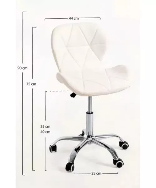 PACK MANICURISTA MARIPOSA CON SILLA FIJA RADAR EAMES GRIS - 5