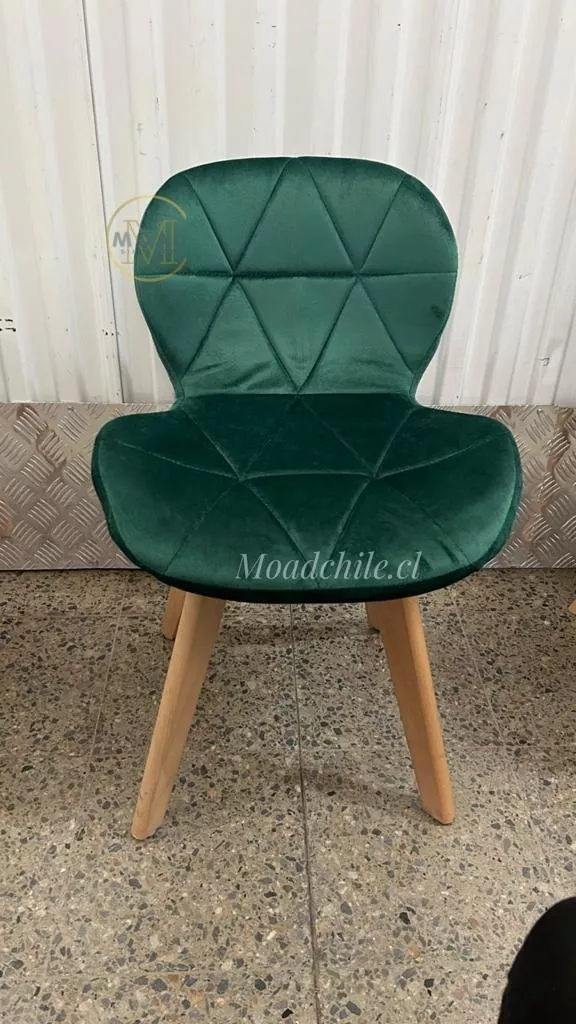 SILLA AVIADOR MARIPOSA RADAR EIFFEL PRO TERCIOPELO VERDE - 2