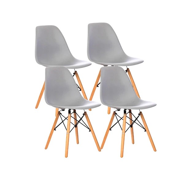 SILLA COMEDOR CLÁSICA EAMES - 5