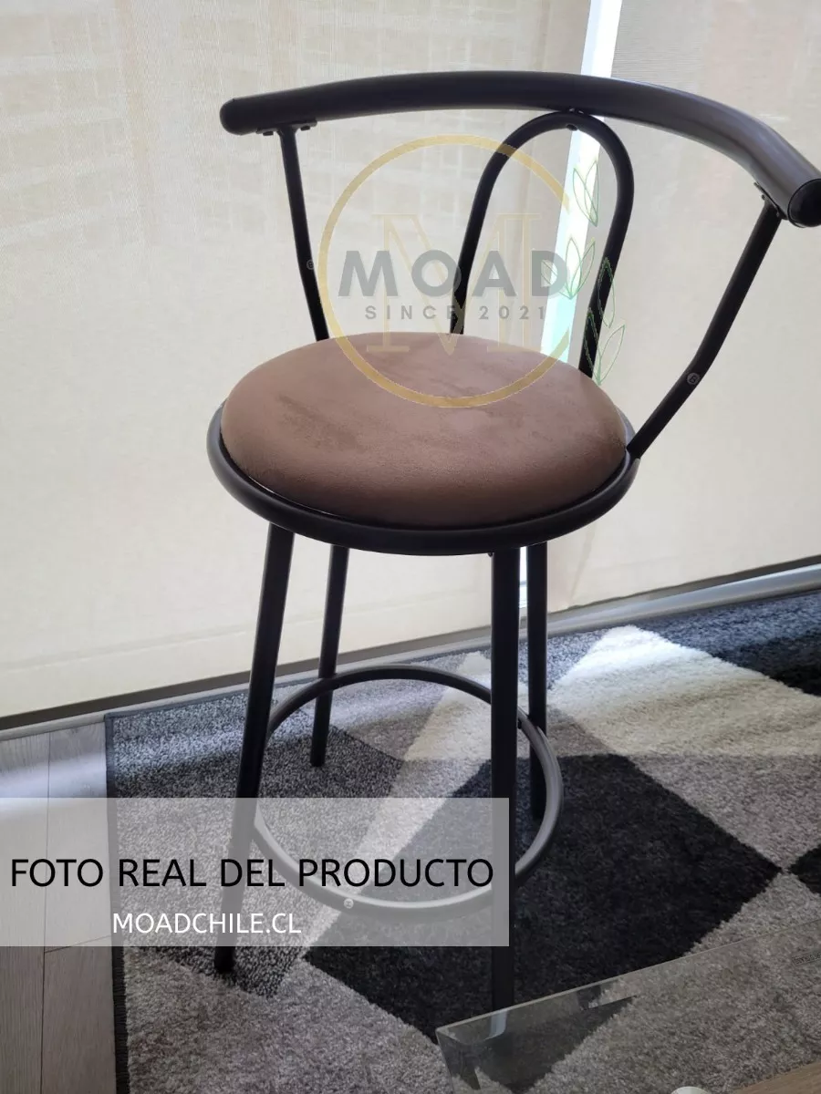 SILLA MG BEIGE BAR GIRATORIA - 4