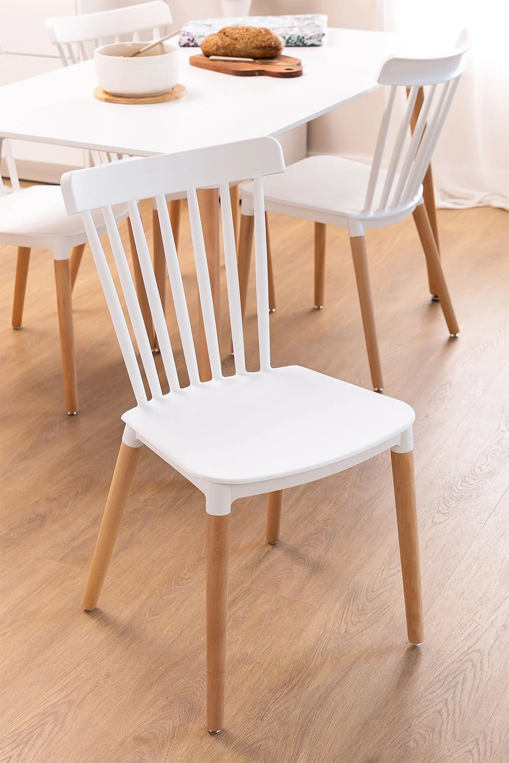 SILLA WINDSOR BLANCA - 5