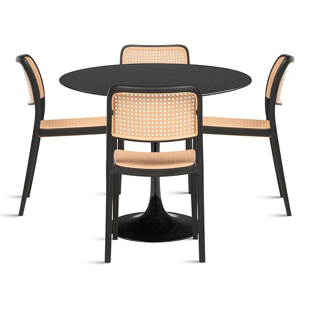 COMEDOR TULIP TERRAZA RATTAN TEXANO - 1