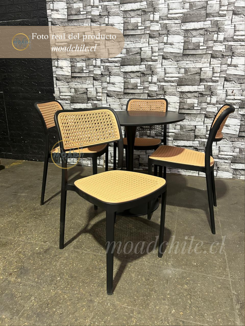 COMEDOR TULIP TERRAZA RATTAN TEXANO - 2