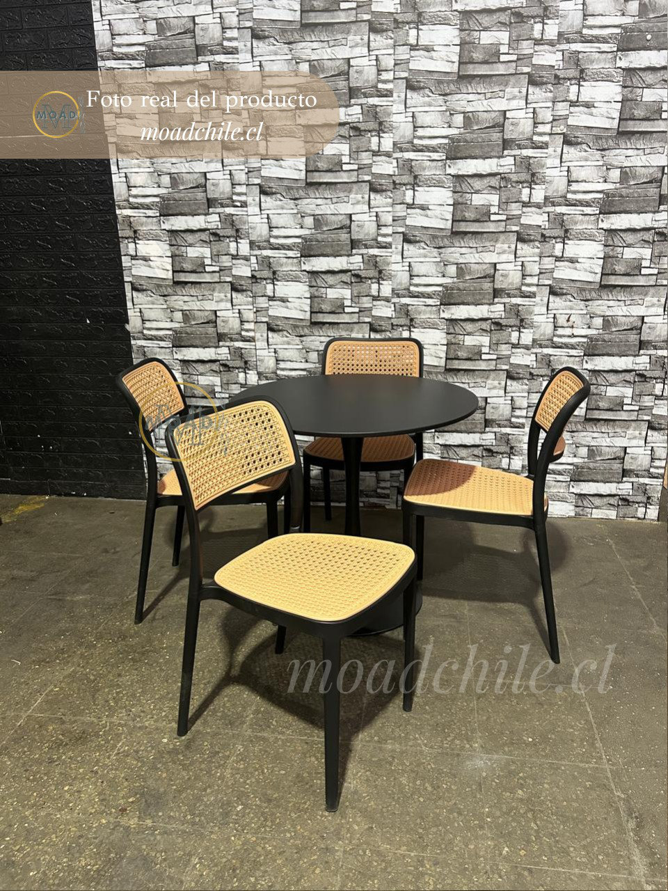 COMEDOR TULIP TERRAZA RATTAN TEXANO - 4