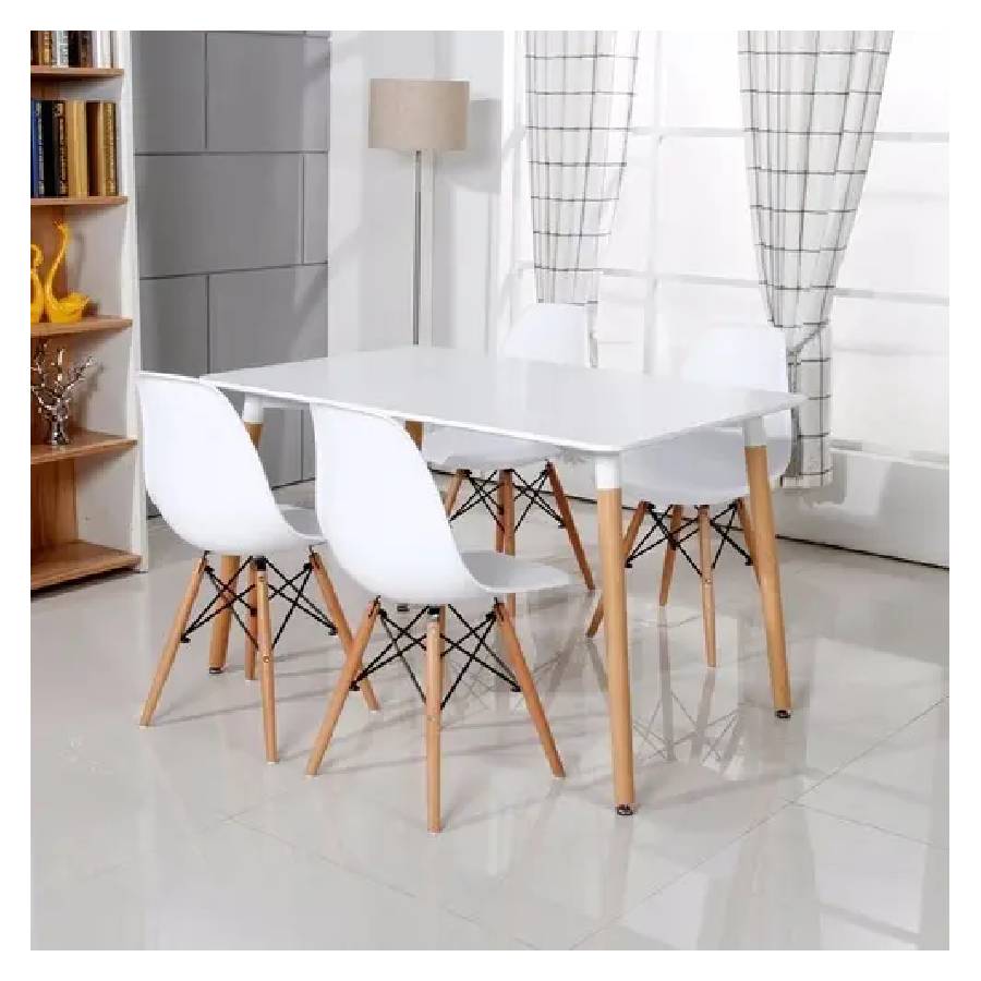 MESA MOAD158472 EAMES RECTANGULAR BLANCO MADERA - 2