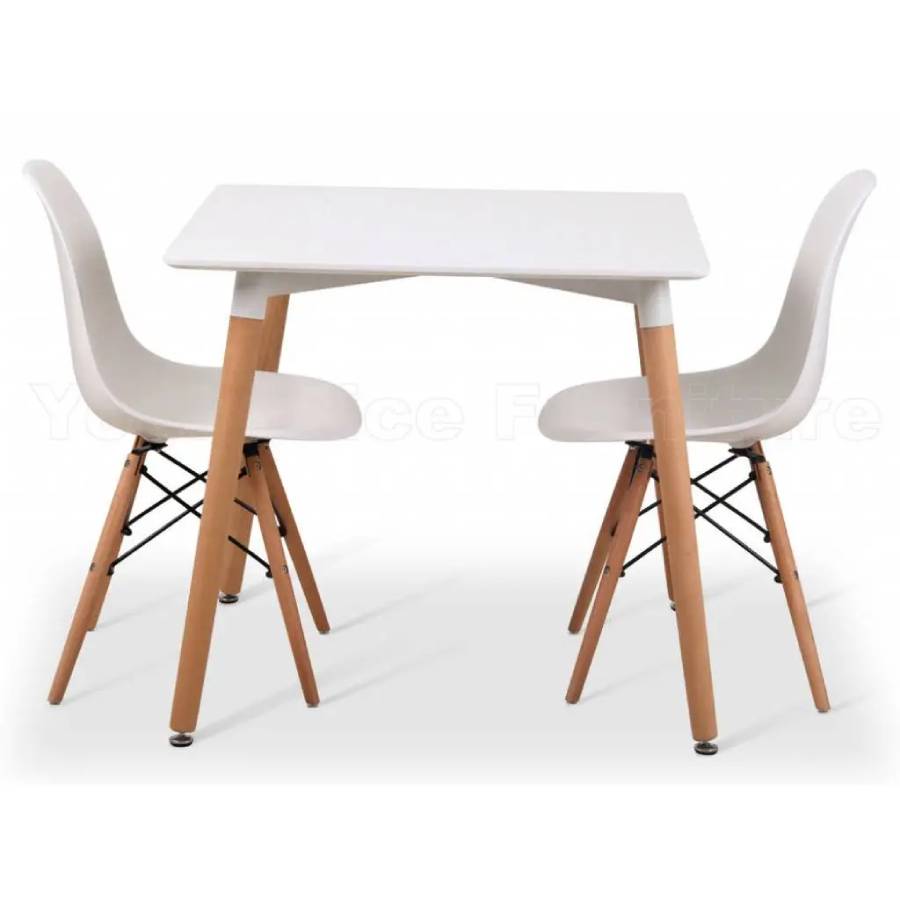 MESA MOAD1987425 EAMES CUADRADA BLANCO MADERA - 2