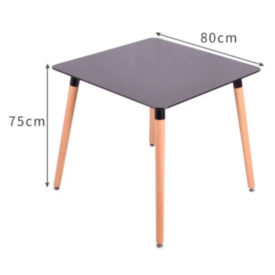 MESA EAMES CUADRADA CAFE - 2
