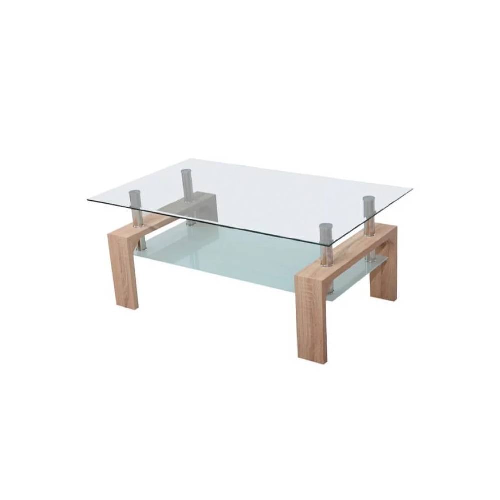 MESA DE CENTRO RECTANGULAR - 1