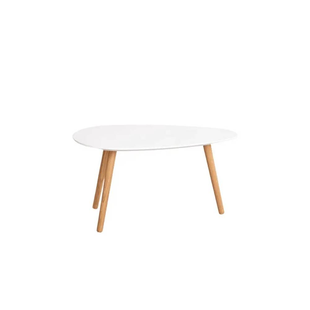 MESA CENTRO MOAD27411 ELIPSE MADERA BLANCO - 1
