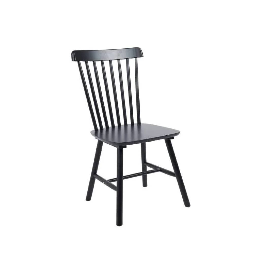 SILLA WINDSOR NEGRO MADERA - 1