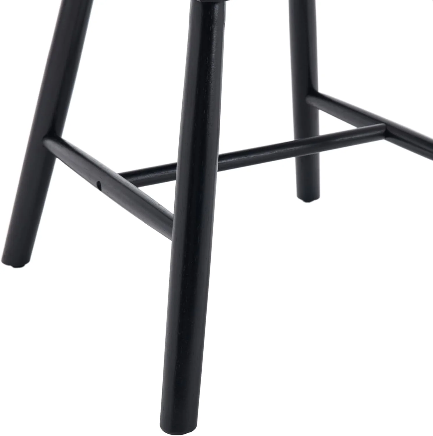 PACK WINDSOR NEGRO 6 SILLAS MADERA - 4