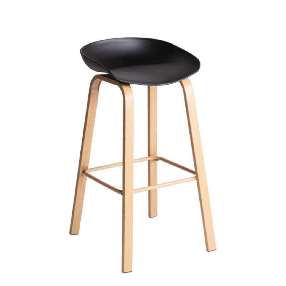 PACK NORDICO NEGRO 4 PISO BAR 75CM - 2