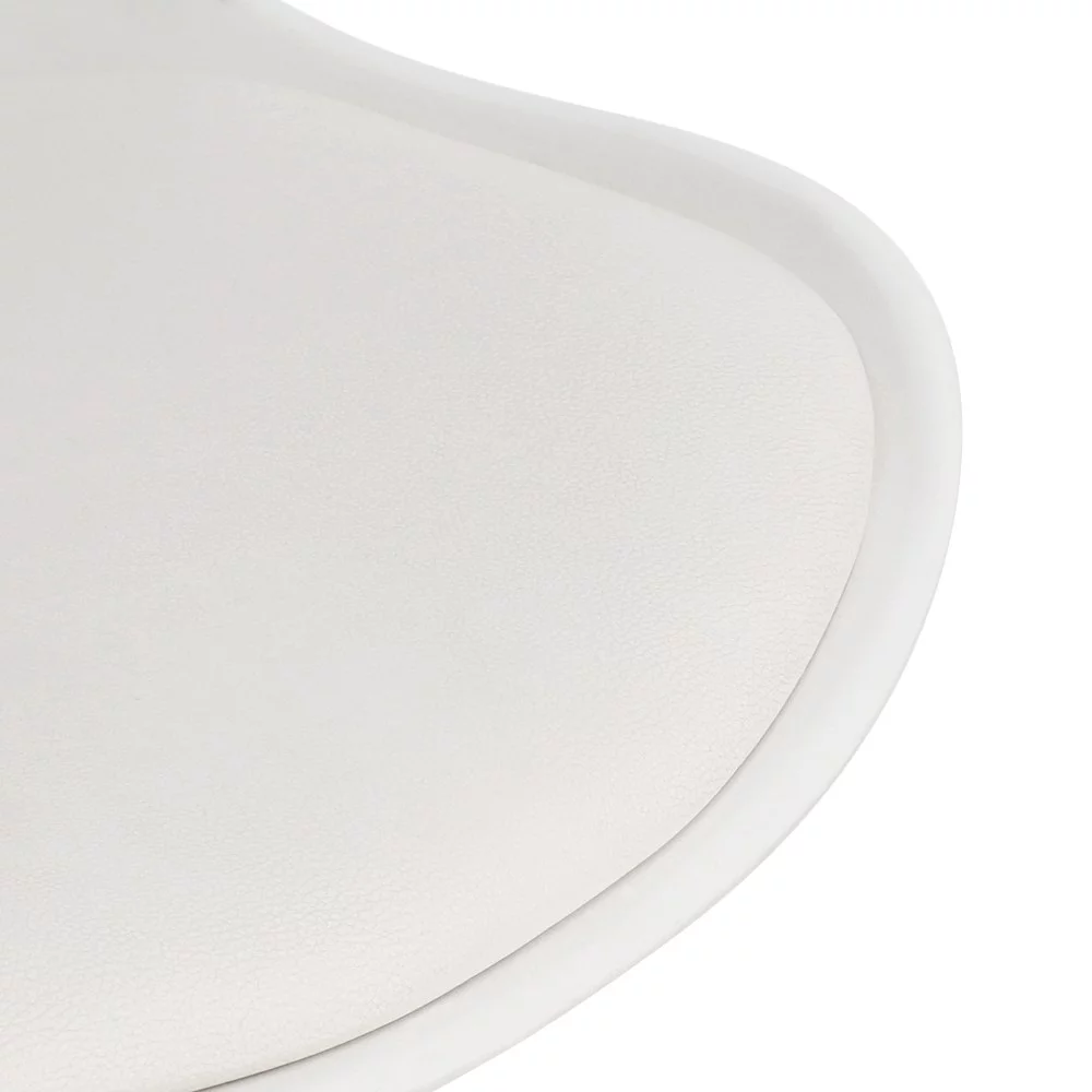 SILLA TULIP ACOLCHADA - BLANCA - 5