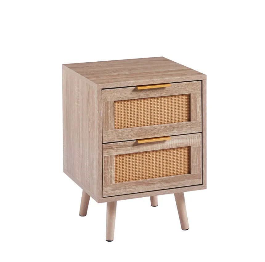 VELADOR EAMES MDF MADERA NATURAL MESH DOBLE - 1